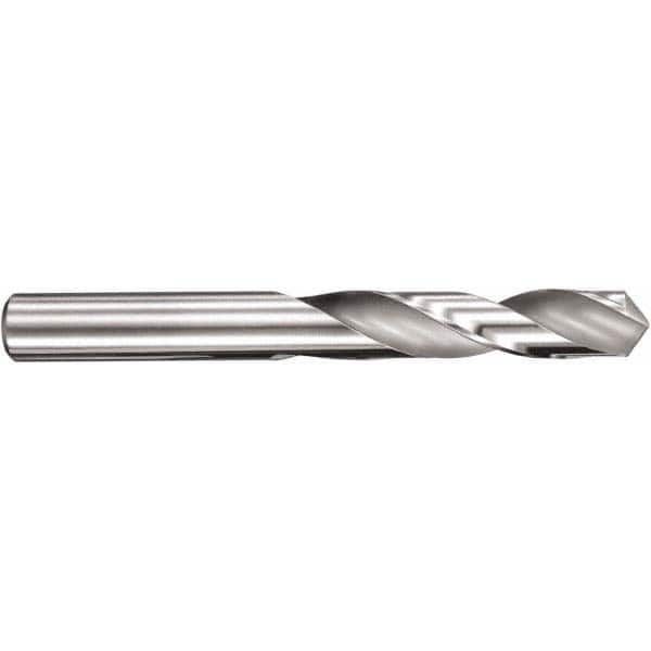 SGS - 5.4mm 145° Spiral Flute Solid Carbide Screw Machine Drill Bit - Industrial Tool & Supply