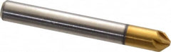Melin Tool - 3/16" Head Diam, 3/16" Shank Diam, 6 Flute 90° Cobalt Countersink - Industrial Tool & Supply
