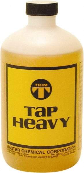 Master Fluid Solutions - Trim Tap Heavy, 16 oz Bottle Tapping Fluid - Straight Oil - Industrial Tool & Supply
