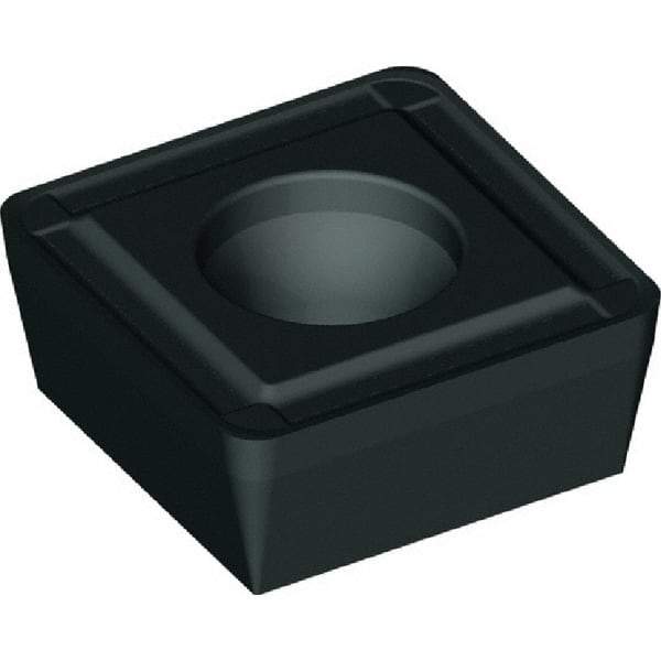 Kennametal - SPPX120408 RHP Grade KCU40 Carbide Indexable Drill Insert - TiN/TiAlN Finish, Square, 1/2" Inscribed Circle - Industrial Tool & Supply