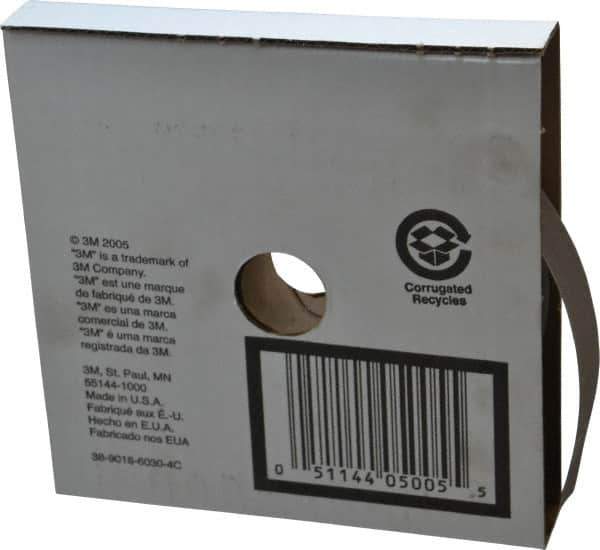 3M - 1" x 50 Yd 220 Grit Aluminum Oxide Cloth Roll - Very Fine Grade, J Weighted Backing - Industrial Tool & Supply