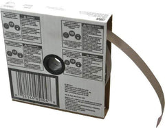3M - 1" x 50 Yd 240 Grit Aluminum Oxide Cloth Roll - Very Fine Grade, J Weighted Backing - Industrial Tool & Supply