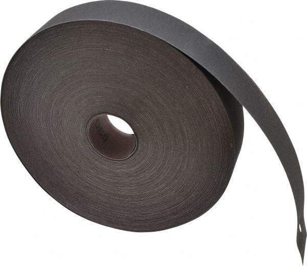 3M - 1-1/2" x 50 Yd 120 Grit Aluminum Oxide Cloth Roll - Fine Grade, J Weighted Backing - Industrial Tool & Supply