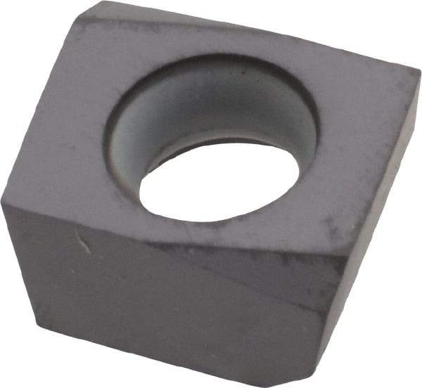 Kennametal - MDHX1004 GD Grade KC520M Carbide Milling Insert - TiAlN Finish, 0.187" Thick, 1/2" Inscribed Circle - Industrial Tool & Supply