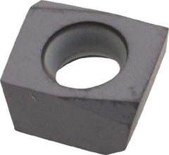 Kennametal - MDHX1004 GD Grade KC520M Carbide Milling Insert - TiAlN Finish, 0.187" Thick, 1/2" Inscribed Circle - Industrial Tool & Supply