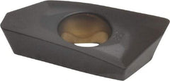 Kennametal - EP1808 GD Grade KCPK30 Carbide Milling Insert - TiN/TiCN/Al2O3 Finish, 0.217" Thick, 0.8mm Corner Radius - Industrial Tool & Supply