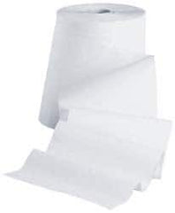 Kleenex - Hard Roll of 1 Ply White Paper Towels - 8" Wide, 600' Roll Length - Industrial Tool & Supply