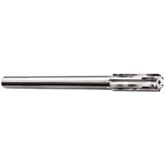 Made in USA - 0.361" Carbide-Tipped 4 Flute Chucking Reamer - Industrial Tool & Supply