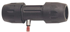 Transair - 1-1/2" ID, Air Hose Union with Vent - 232 Max psi, 8-1/8" Long, Plastic - Industrial Tool & Supply