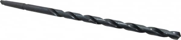 Interstate - 45/64", 2MT 118° Point High Speed Steel Taper Shank Drill Bit - Industrial Tool & Supply