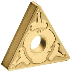 Tungaloy - TNMG433 TM Grade AH120 Carbide Turning Insert - TiAlN Finish, 60° Triangle, 1/2" Inscr Circle, 3/16" Thick, 3/64" Corner Radius - Industrial Tool & Supply