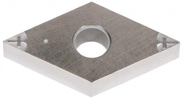 Tungaloy - DNGG432 Grade NS520 Cermet Turning Insert - Uncoated, 55° Diamond, 1/2" Inscr Circle, 3/16" Thick, 1/32" Corner Radius - Industrial Tool & Supply
