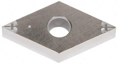 Tungaloy - DNGG432 Grade NS520 Cermet Turning Insert - Uncoated, 55° Diamond, 1/2" Inscr Circle, 3/16" Thick, 1/32" Corner Radius - Industrial Tool & Supply