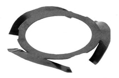 Gardner Spring - 13/32" ID, Grade 1074 Steel, Uncoated Finger Disc Spring - 1.164" OD, 0.01" Thick - Industrial Tool & Supply