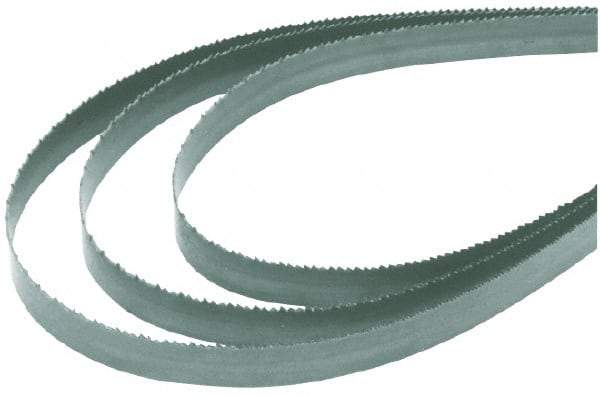 M.K. MORSE - 6 to 10 TPI, 10' 10-1/2" Long x 3/4" Wide x 0.035" Thick, Welded Band Saw Blade - Bi-Metal, Toothed Edge, Raker Tooth Set - Industrial Tool & Supply