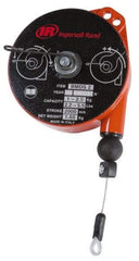 Ingersoll-Rand - 2.2 Lb Load Capacity, 5-1/4' Travel Distance, Tool Balancer - Stainless Steel Cable, Cast Aluminum Housing, Tension Adjustment - Industrial Tool & Supply