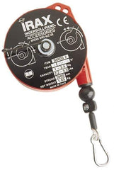 Ingersoll-Rand - 13.23 Lb Load Capacity, 6.56' Travel Distance, Tool Balancer - Stainless Steel Cable, Cast Aluminum Housing, Tension Adjustment, Locking Mechanism - Industrial Tool & Supply