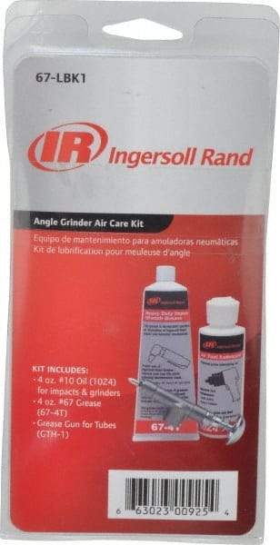 Ingersoll-Rand - Angle & Disc Grinder Lubrication Kit - For Use with Angle Grinders - Industrial Tool & Supply