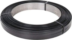 Made in USA - 2,153' Long x 5/8" Wide, Oscillated Coil Steel Strapping - 1,670 Lb Capacity, 0.023" Thick - Industrial Tool & Supply