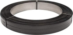 Made in USA - 1,378' Long x 3/4" Wide, Oscillated Coil Steel Strapping - 3,050 Lb Capacity, 0.029" Thick - Industrial Tool & Supply