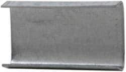 Made in USA - 5/8 Inch Wide, Snap On, Steel Open Seal - 5,000 Piece - Industrial Tool & Supply