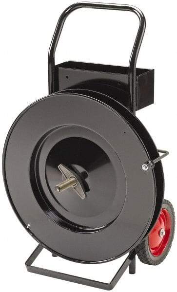 Made in USA - Oscillated Coil Dispenser - Heavy Duty, For Up to 3/4 Inch Strapping - Industrial Tool & Supply