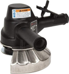 Ingersoll-Rand - 7" Wheel Diam, 6,000 RPM, Pneumatic Angle & Disc Grinder - 5/8-11 Spindle, 61 CFM - Industrial Tool & Supply