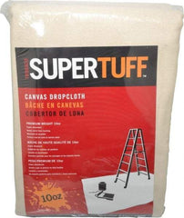 TRIMACO - Extra Heavyweight 10 oz Canvas Drop Cloth - 15' x 12' - Industrial Tool & Supply