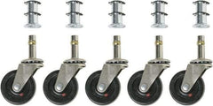 Bevco - Black Conductive Casters - Industrial Tool & Supply