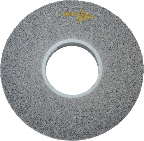 3M - 8" Diam, 1" Face Width, 3" Center Hole, Fine Grade, Silicon Carbide Deburring Wheel - Convolute, Hard Density 8 Grade, 4,500 RPM - Industrial Tool & Supply