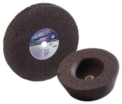 Norton - 8" Diam x 5/8" Hole x 1" Thick, T Hardness, 14 Grit Surface Grinding Wheel - Zirconia Alumina, Type 1, Very Coarse Grade, 6,000 Max RPM, No Recess - Industrial Tool & Supply