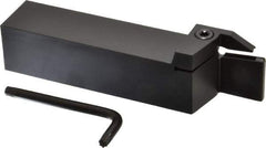 Kennametal - External Thread, 1.02" Max Depth of Cut, 6mm Min Groove Width, 6" OAL, Right Hand Indexable Grooving Cutoff Toolholder - 1-1/4" Shank Height x 1-1/4" Shank Width, A4..06.. Insert Style, A4SM Toolholder Style, Series A4 - Industrial Tool & Supply