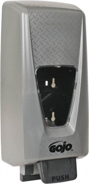 GOJO - 5000 mL Liquid Hand Soap Dispenser - ABS Plastic, Hanging, Gray - Industrial Tool & Supply