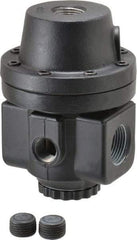 Norgren - 1 NPT Port, 300 CFM, Zinc/Aluminum Air Pilot Operated Regulator - 10 to 400 psi Range, 400 Max psi Supply Pressure, 4.16" Wide x 5.97" High - Industrial Tool & Supply