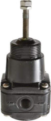 Norgren - 1/4 NPT Port, 17 CFM, Aluminum Instrumentation Regulator - 0.6 to 30 psi Range, 290 Max psi Supply Pressure, 1/4" Gauge Port Thread, 2.48" Wide x 5.71" High - Industrial Tool & Supply