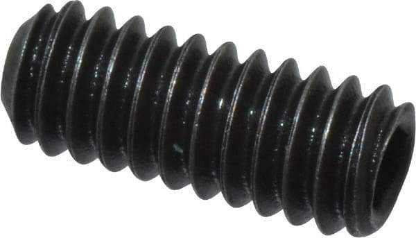 Value Collection - #5-40 UNC, 5/16" OAL, Cup Point Set Screw - Grade 8 Alloy Steel, 1/16" Key - Industrial Tool & Supply