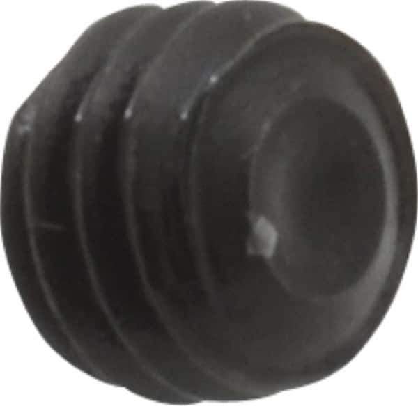 Value Collection - #10-32 UNF, 1/8" OAL, Cup Point Set Screw - Grade 8 Alloy Steel, 3/32" Key - Industrial Tool & Supply