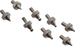 Value Collection - Carbide, Ball Test Indicator Contact Point - 1/4" Contact Point Length, Use with IPD Gages - Industrial Tool & Supply