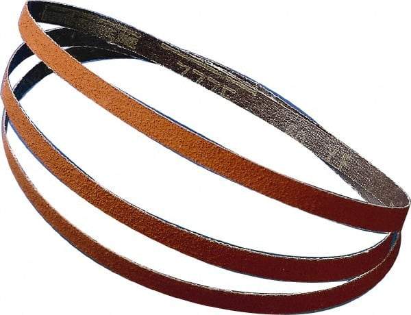 Tru-Maxx - 4" Wide x 132" OAL, 36 Grit, Aluminum Oxide Abrasive Belt - Aluminum Oxide, Very Coarse, Coated - Industrial Tool & Supply