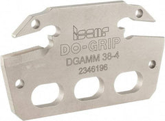 Iscar - Right Hand, 0.157 Inch Insert Width, Indexable Cutoff and Grooving Support Blade - DGAMM38-4 BLADE - Industrial Tool & Supply