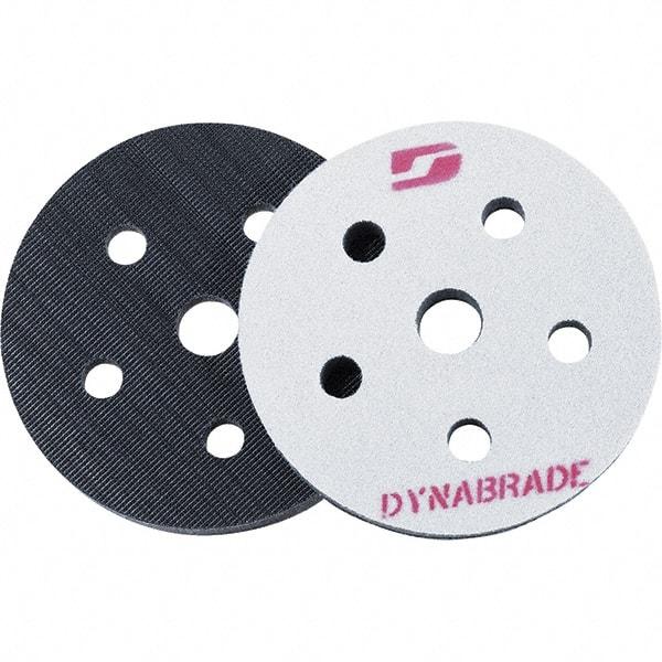 Dynabrade - 8" Diam, Round, Hook & Loop Face, Interface Backing Pad - Random Orbital Sander Compatible, Hook & Loop Back, Vacuum Pad - Industrial Tool & Supply