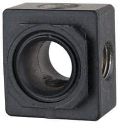 Norgren - Zinc FRL Porting Block - Use with Compact Compressed Air Filters - Industrial Tool & Supply