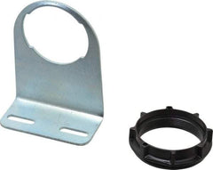 Norgren - Steel & Zinc FRL Wall Mounting Bracket - Use with Large Compressed Air Filters - Industrial Tool & Supply
