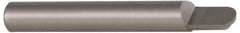 Accupro - 1/2" Shank Diam, 2" OAL, 1/2" Cut Diam, Ball Engraving Cutter - 9/16" LOC, 1 Flute, Right Hand Cut, Micrograin Solid Carbide, Uncoated - Industrial Tool & Supply