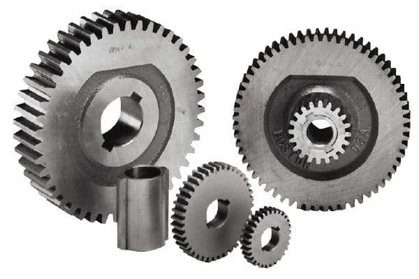 Boston Gear - 10 Pitch, 2.8" Pitch Diam, 3" OD, 28 Tooth Spur Gear - 1" Face Width, 1-1/4" Bore Diam, 14.5° Pressure Angle, Steel - Industrial Tool & Supply