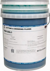 Master Fluid Solutions - Trim SOL, 5 Gal Pail Cutting & Grinding Fluid - Water Soluble, For Grinding, Turning - Industrial Tool & Supply