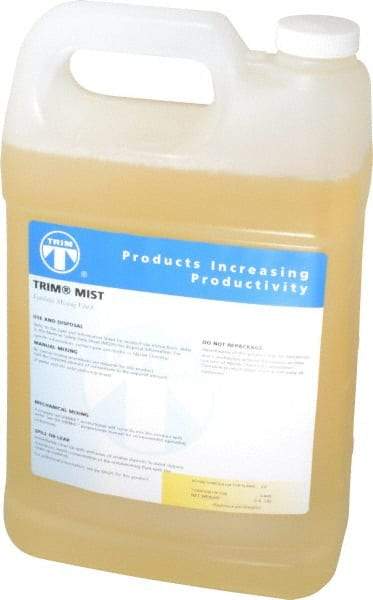 Master Fluid Solutions - Trim Mist, 1 Gal Bottle Cutting & Grinding Fluid - Synthetic, For Milling - Industrial Tool & Supply