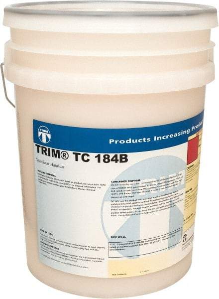 Master Fluid Solutions - 5 Gal Pail Anti-Foam/Defoamer - Low Foam & Non-Silicone - Industrial Tool & Supply