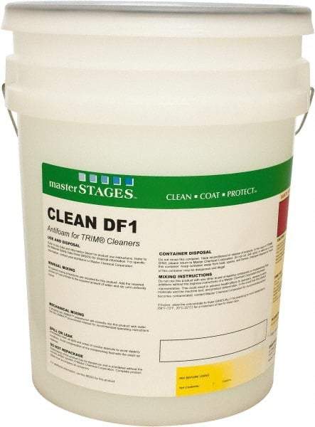 Master Fluid Solutions - 5 Gal Pail Anti-Foam/Defoamer - Low Foam - Industrial Tool & Supply