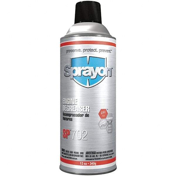 Sprayon - Engine Cleaner/Degreaser - 16 oz Aerosol Can - Industrial Tool & Supply